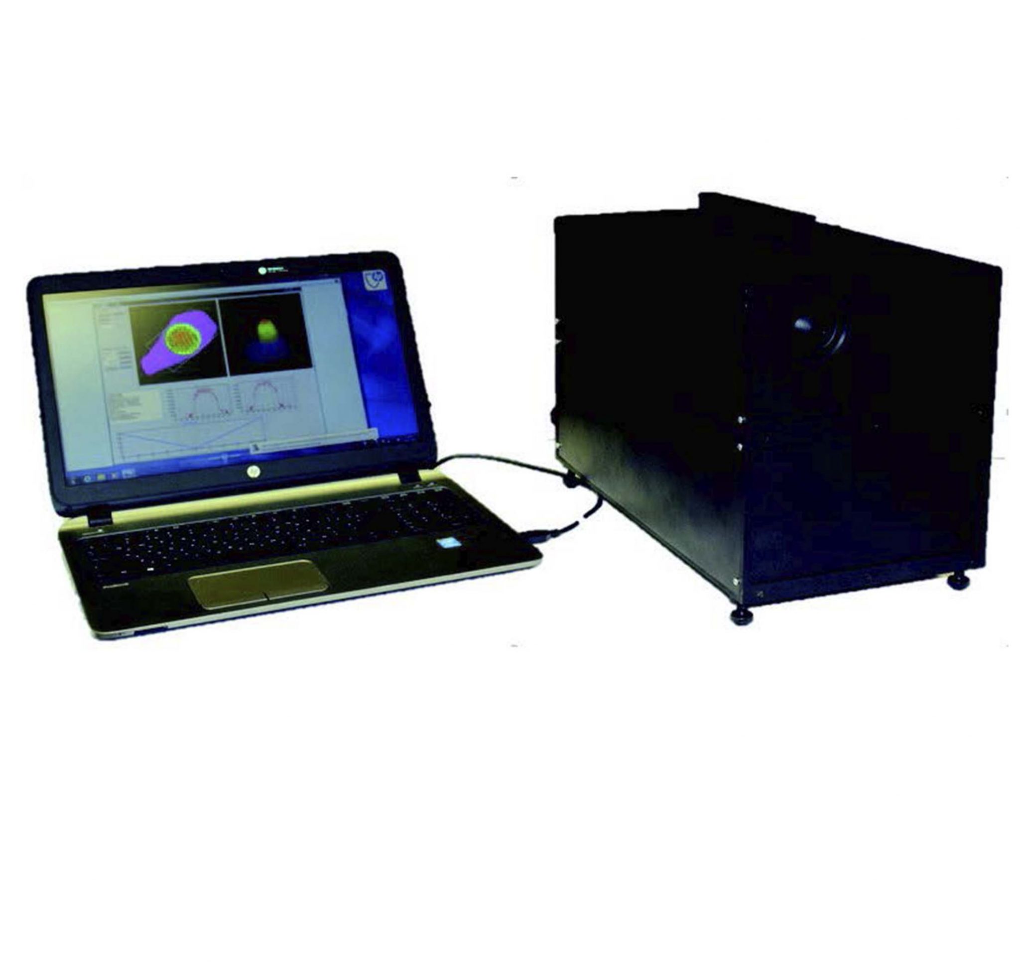 Measurement instrument of divergence angle of laser beam ROSSTANDART